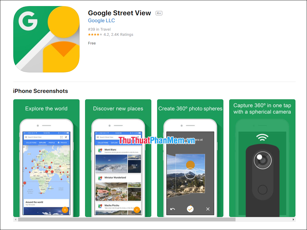 Chế độ xem phố của Google