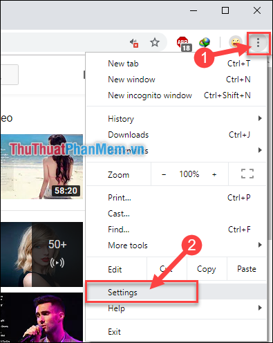 Cách tắt âm thanh của Tab bất kỳ trên trình duyệt Chrome, Cốc Cốc, Firefox