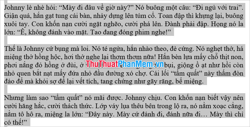 Bấm OK để xác nhận cài đặt vừa thay đổi
