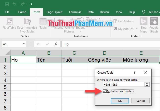 Hướng dẫn cách tạo Form nhập liệu trong Excel cực nhanh và đơn giản