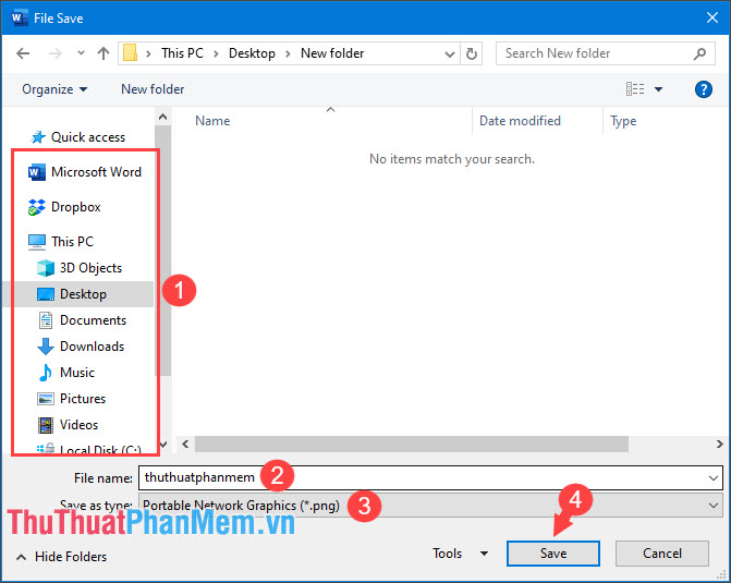 Bấm Save để lưu