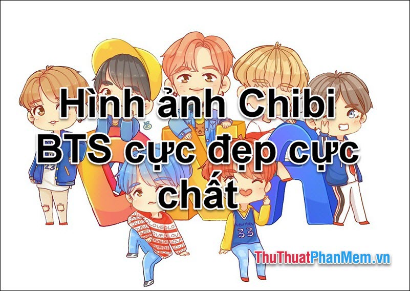 Ảnh BTS Chibi Cute 100 Hình Nền BTS Chibi Ảnh BTS Anime
