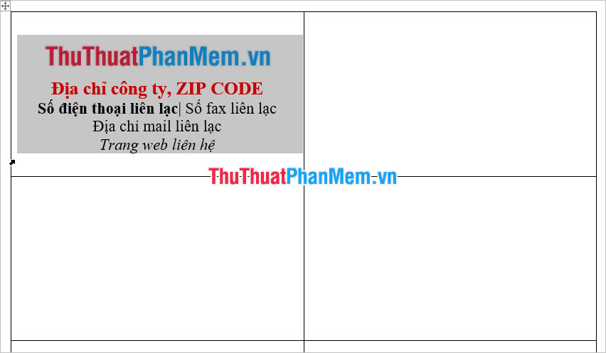 Làm xong một tấm danh thiếp vừa ý