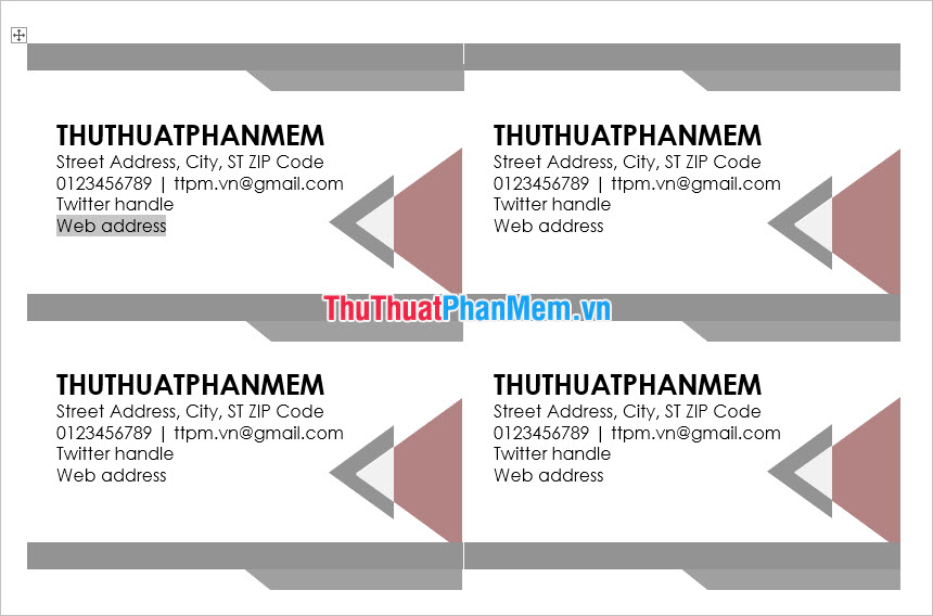 Thay đổi về font chữ cỡ chữ và màu sắc