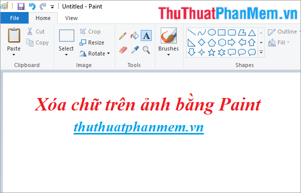 Xóa chữ trên ảnh bằng paint là một tính năng giúp bạn loại bỏ các chi tiết không cần thiết trong hình ảnh. Điều này giúp cho bức ảnh của bạn trở nên tinh tế và độc đáo hơn. Bạn có thể dễ dàng chỉnh sửa ảnh để loại bỏ các chi tiết không mong muốn và tạo ra những bức ảnh đẹp mắt nhất.