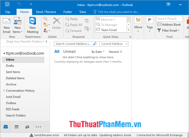 Bạn có thể sử dụng Outlook mail bằng tài khoản Outlook mà bạn vừa đăng ký