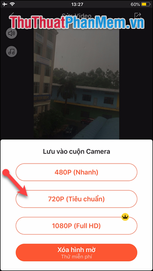 Cách ghép nhạc, chèn nhạc vào video trên điện thoại Android, iPhone