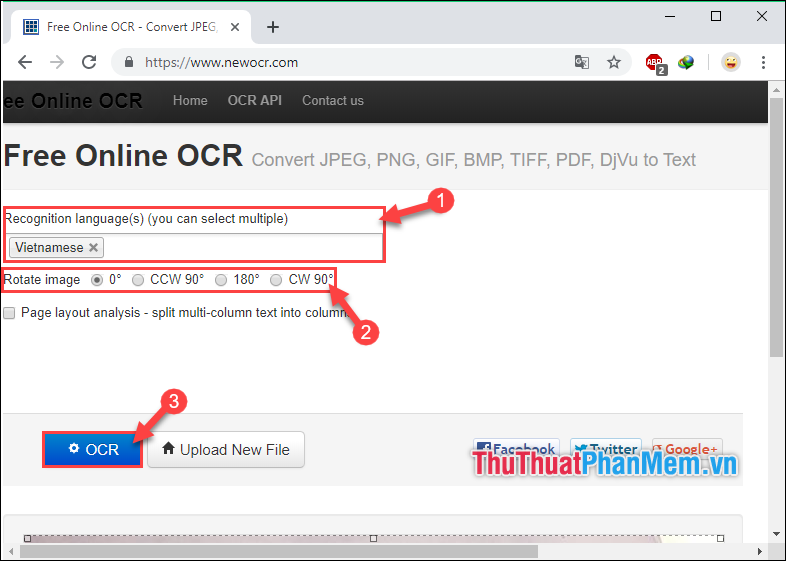 Chọn OCR