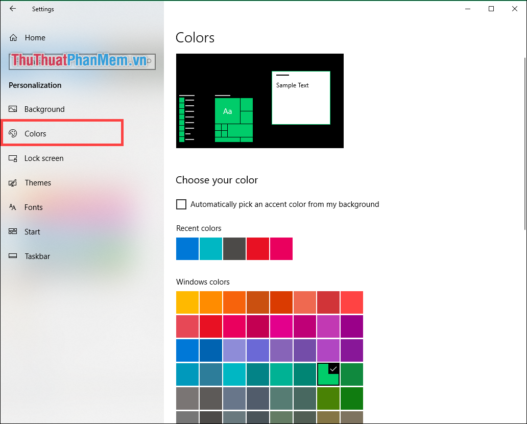 Hướng dẫn tùy biến thanh Start Menu của bạn trên Windows 10