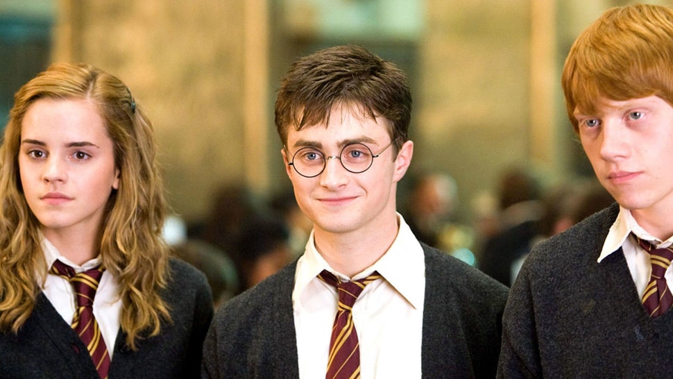Hình ảnh bộ ba harry porter, ron và hermione