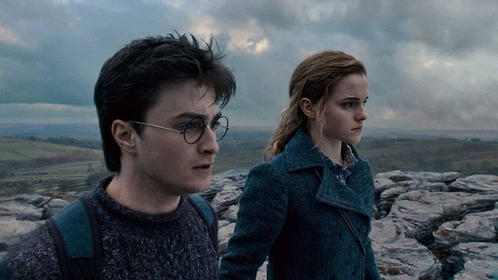 Hình ảnh harry porter và hermione