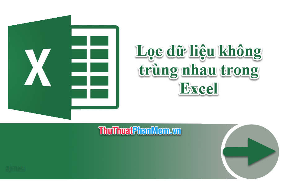 Lọc dữ liệu không trùng nhau trong Excel - Lọc các giá trị duy nhất trong Excel