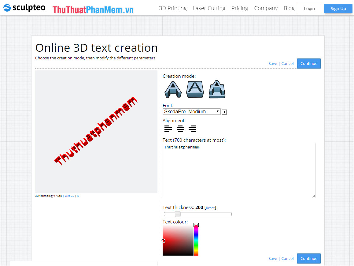 Top 5 trang web tạo chữ 3D Online trực tuyến tốt nhất