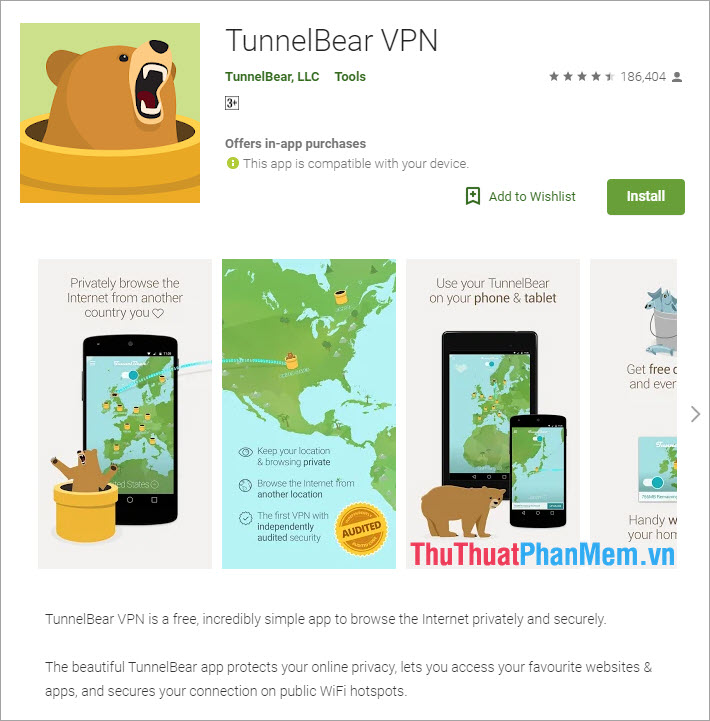 Top 5 ứng dụng VPN tốt nhất cho Android