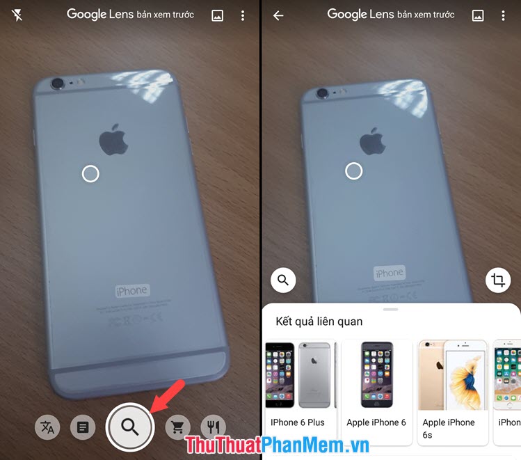 Cách tìm kiếm bằng hình ảnh trên điện thoại iPhone, Android