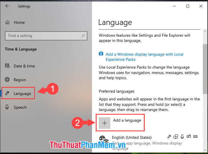 Hướng dẫn cách cài bàn phím tiếng Nga trên Windows 10