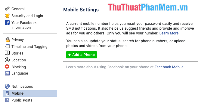 Nguyên nhân Facebook không gửi mã xác nhận về điện thoại và cách khắc phục