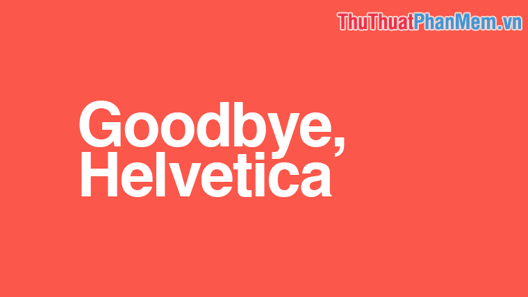 Hình ảnh Font Helvetica đẹp