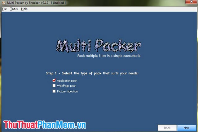 Phần mềm Multi Packer