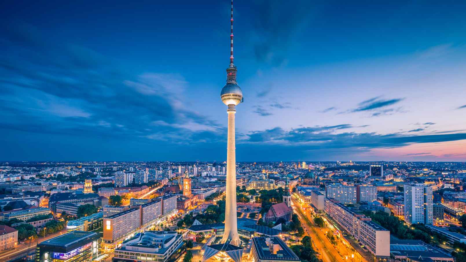 Background thành phố Berlin