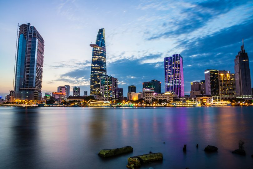 Background thành phố Hồ Chí Minh