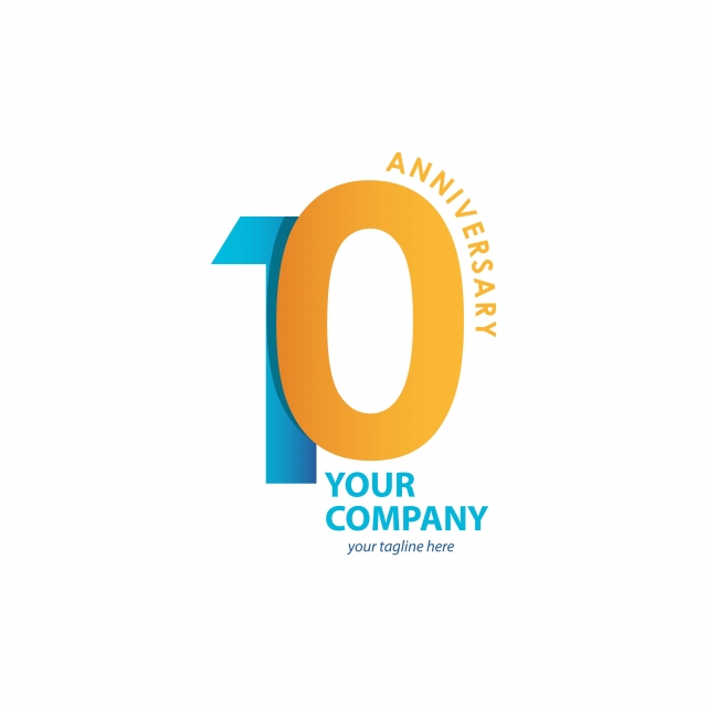 Logo kỉ niệm 10 năm đẹp nhất