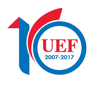 Logo kỉ niệm 10 năm thành lập trường