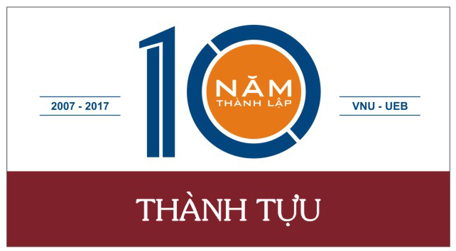 Logo kỉ niệm 10 năm thành tựu