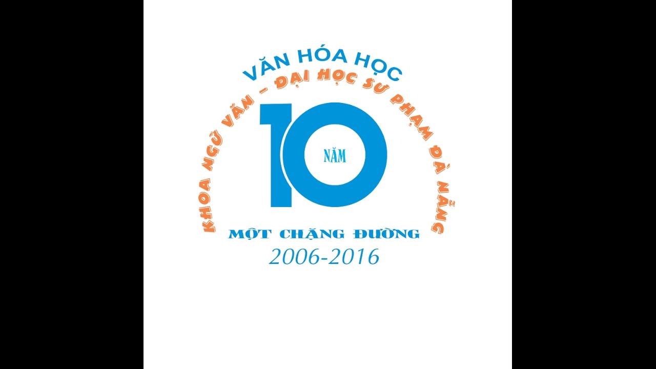Logo kỉ niệm 10 năm trường đại học