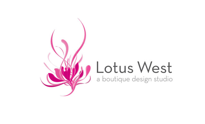 mẫu thiết kế logo hoa