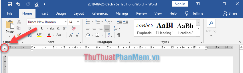 Chọn TAB