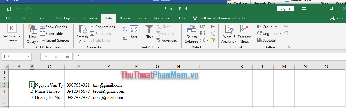 Cách chuyển file CSV sang Excel