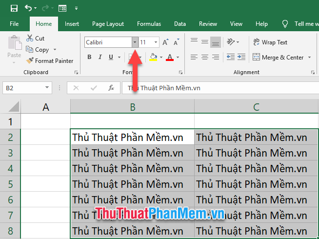 Chuyển đổi phông chữ trong Excel trở nên dễ dàng hơn bao giờ hết vào năm