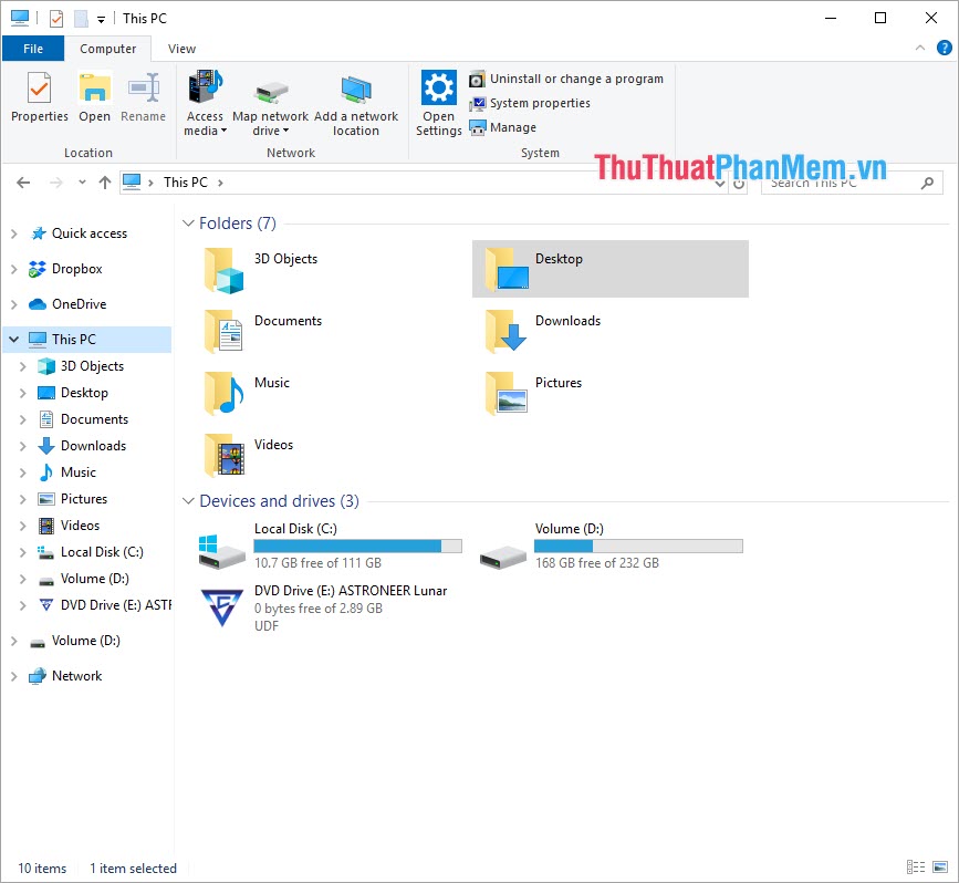 Windows Explorer là một công cụ hiển thị toàn bộ nội dung của ổ cứng và các thư mục chính trên máy tính