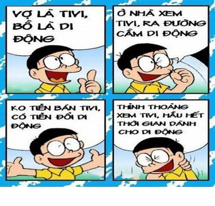 Suy nghĩ của Doraemon về vợ của mình