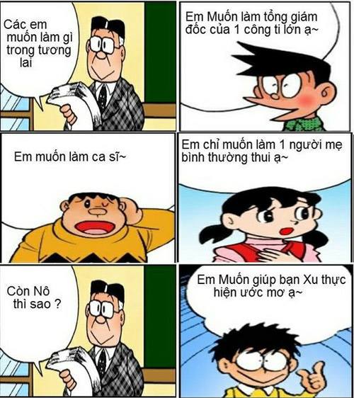 Hình ảnh Doraemon từ giấc mơ của Xu