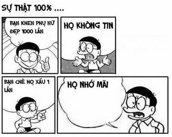 Hình ảnh Doraemon khiến sự thật thất vọng