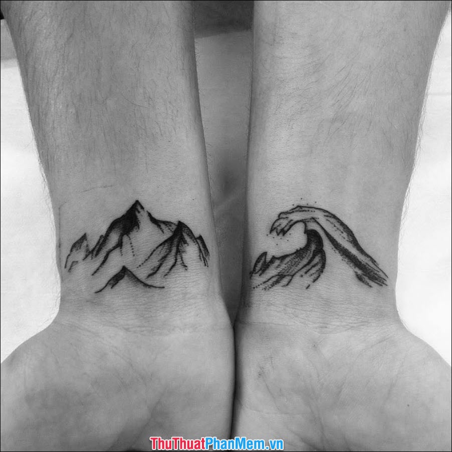 Century Ink  Hình xăm ngọn núi  Mountain tattoo  Facebook