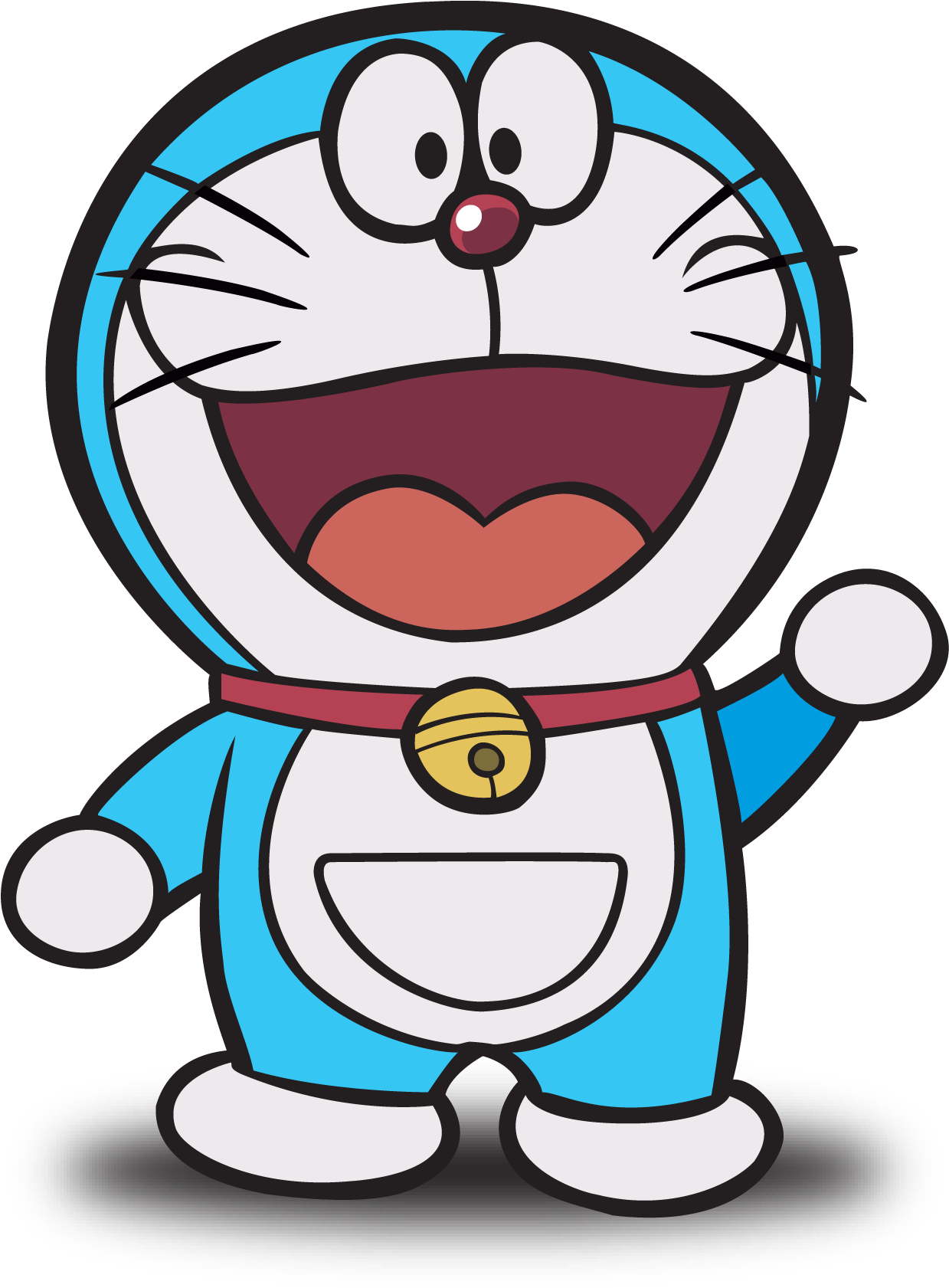 Hình ảnh Doraemon hạnh phúc