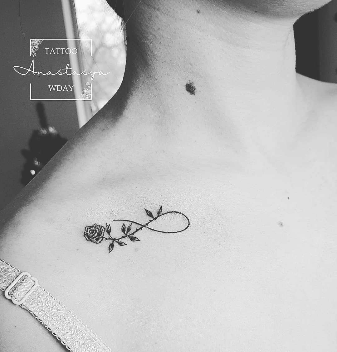 Tattoo vô cực đơn giản đẹp nhất