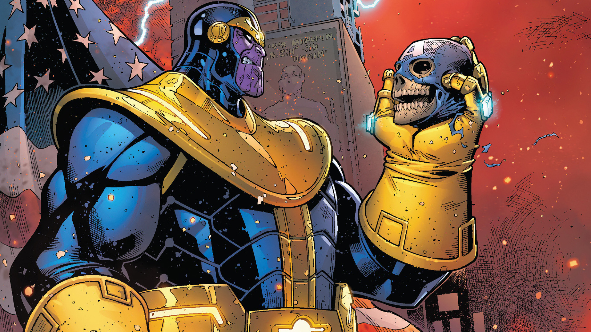 Hình ảnh về viên đá vô cực của Thanos