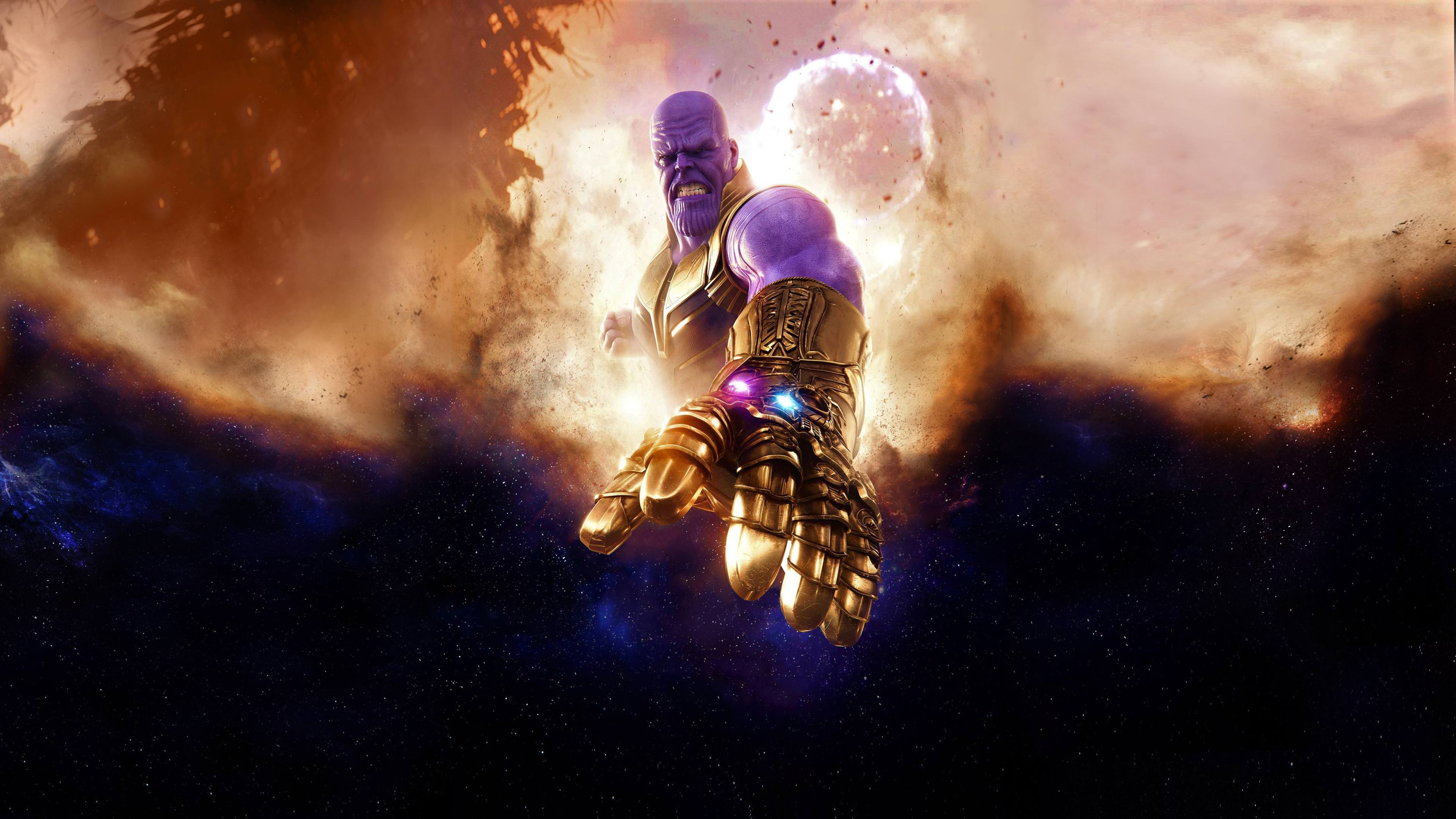 Một bức tranh tuyệt đẹp về Thanos