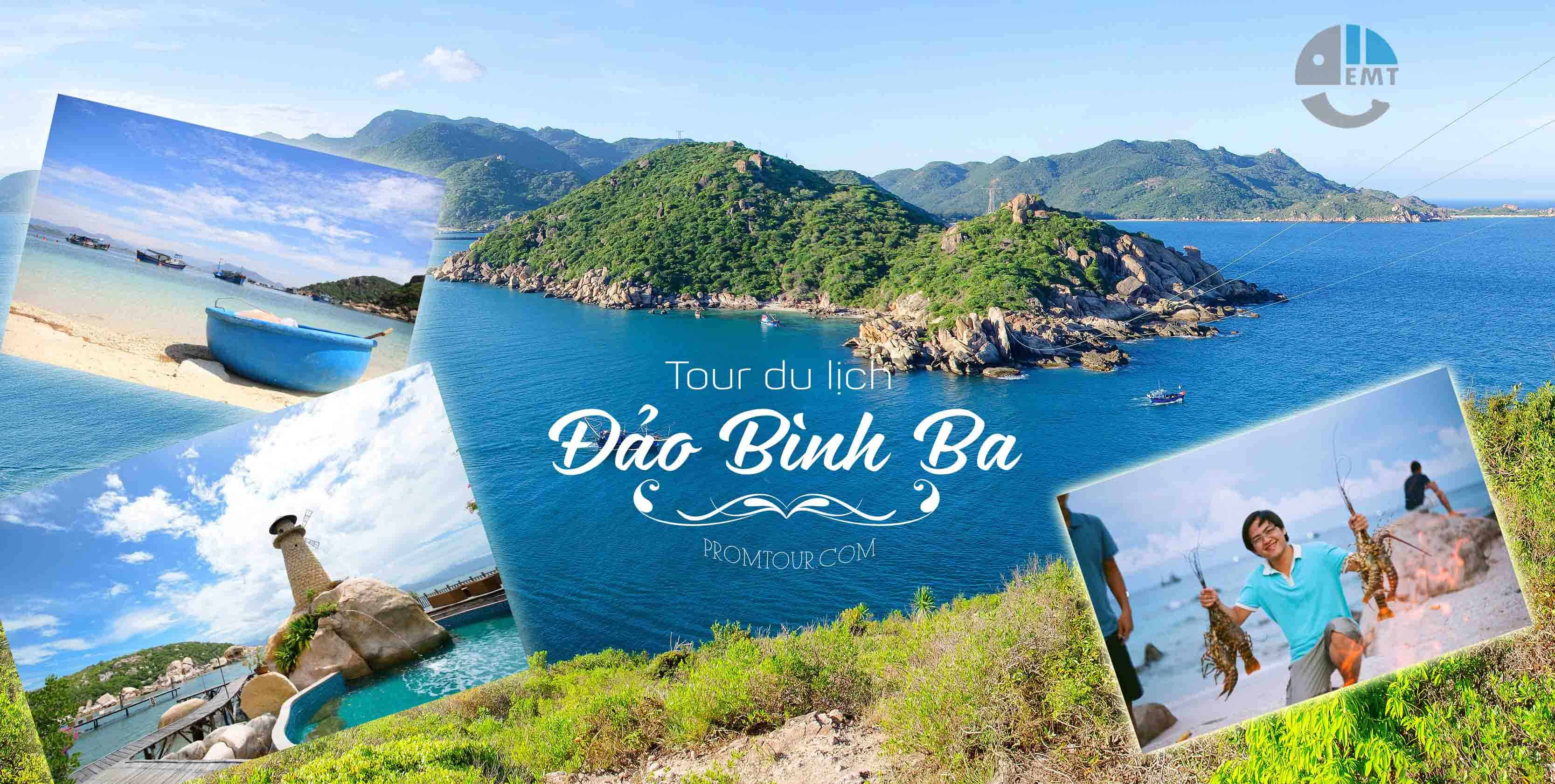 Banner du lịch Đảo Bình Ba