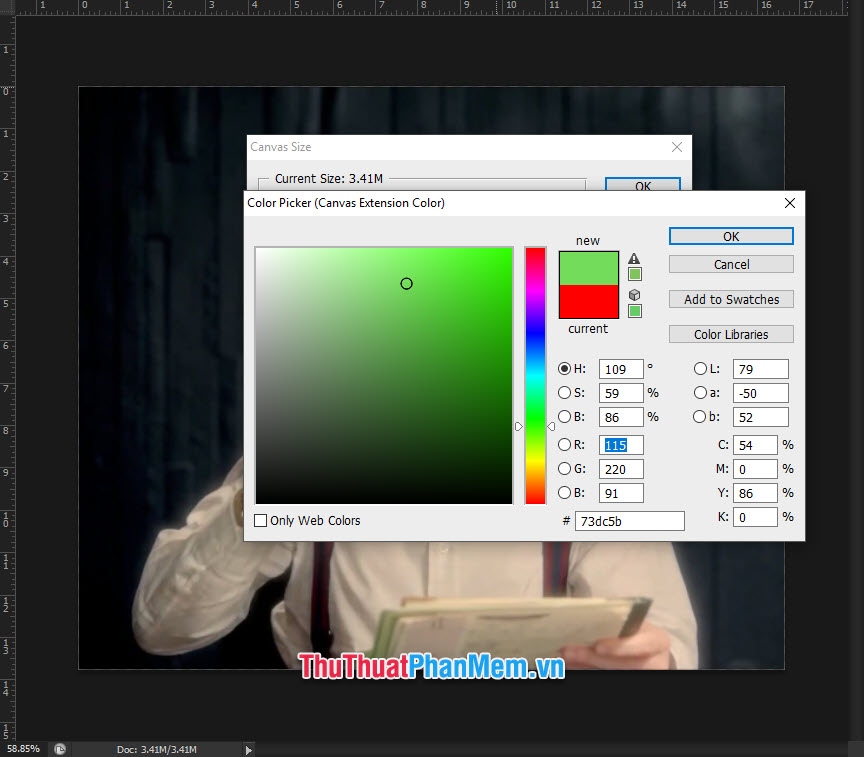 Chọn Color Picker